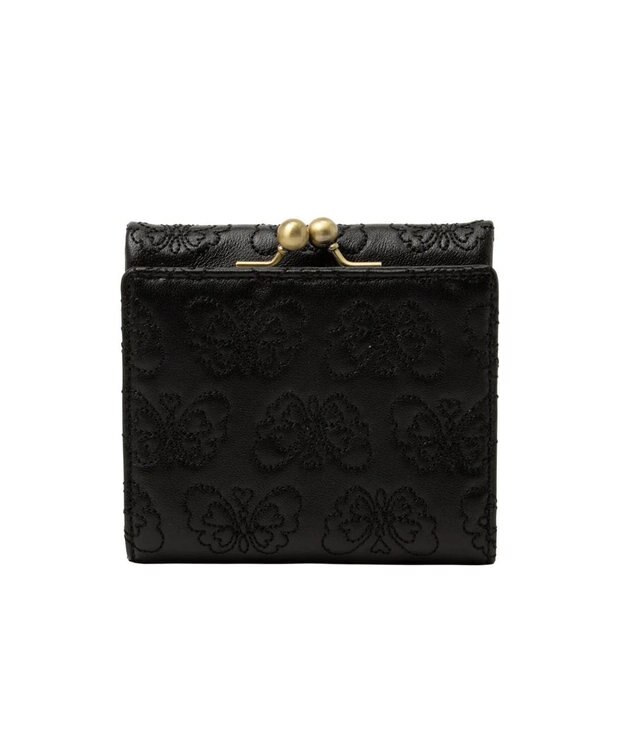 ANNA SUI チェイス 口金二つ折り財布 クロ