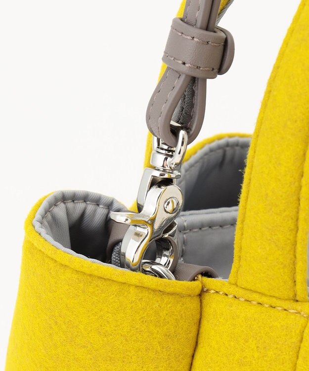 Y'SACCS フェルトトート　SSサイズ イエロー【WEB限定カラー】