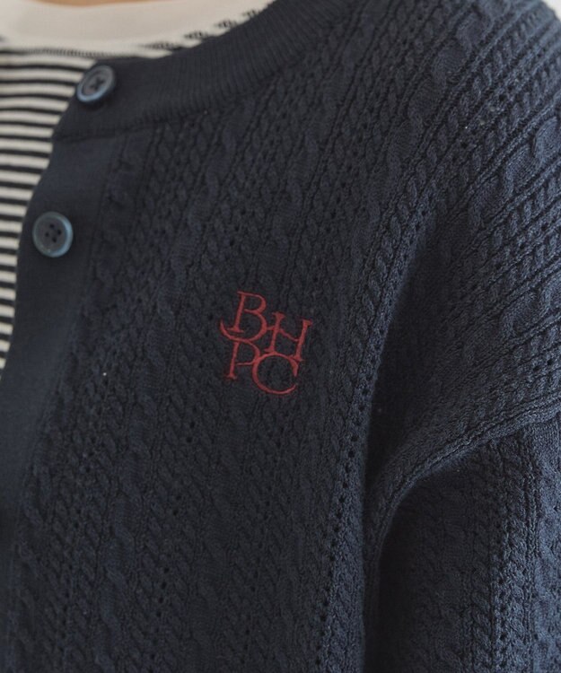 AMERICAN HOLIC 【BEVERLY HILLS POLO CLUB】ニットカーディガン Navy