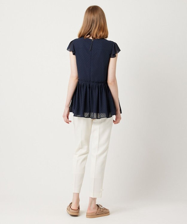 TOCCA 【消臭・吸水速乾・洗える】LUMP SUGAR PANTS パンツ アイボリー系