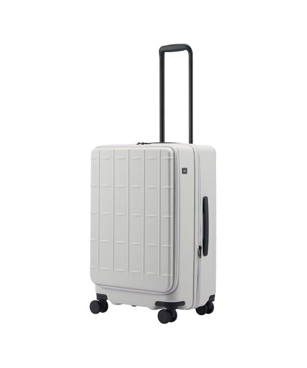 ACE BAGS & LUGGAGE ace. トレリスZ スーツケース 65/75L エキスパンド フロントオープン 09072 エース アッシュホワイト