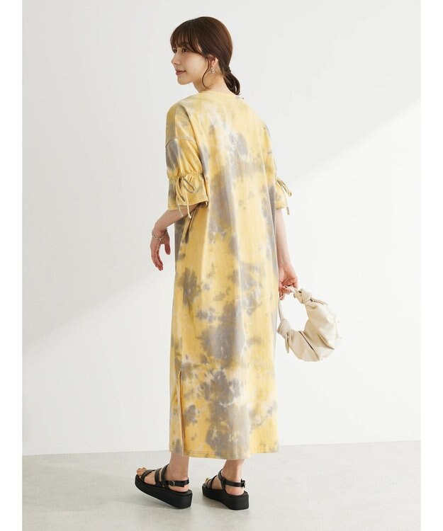 Green Parks ・ｎｏｖｅｍ　９　タイダイＴＥＥワンピース Yellow