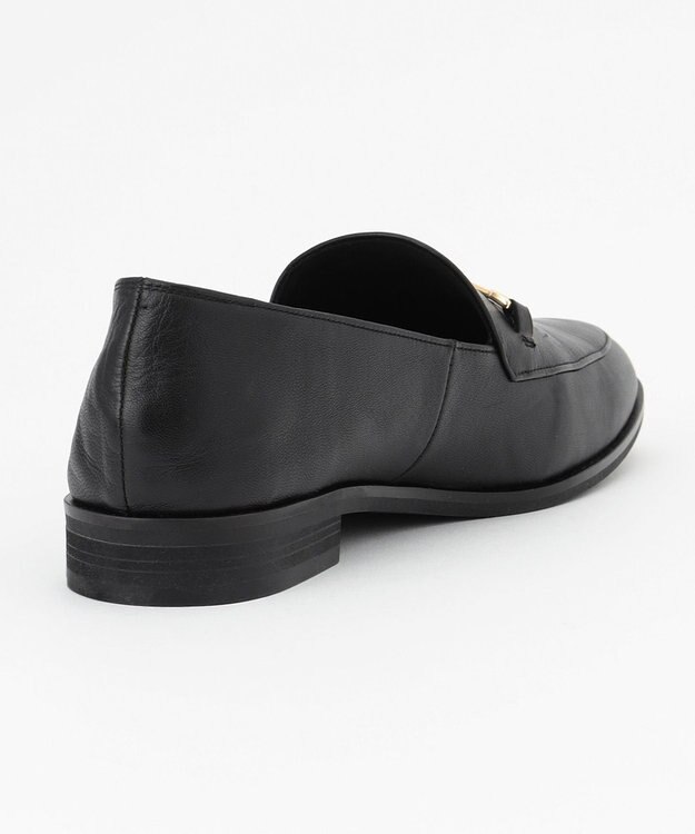 23区 ビットソフト ローファー ブラック系