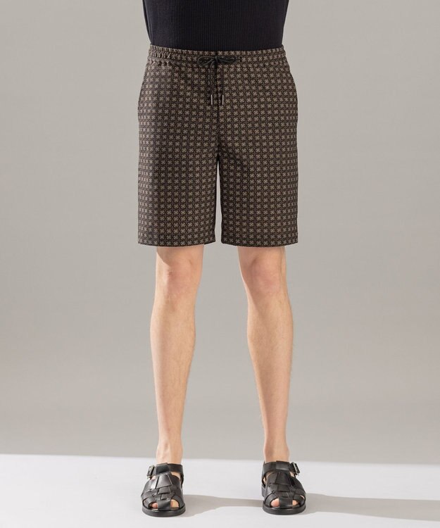 JOSEPH HOMME クールドッツストレッチ / BERMUDA ブラック系3