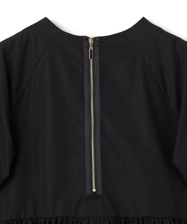 BEIGE， 【WEB限定】DIAMANT / ギャザーブラウス Black