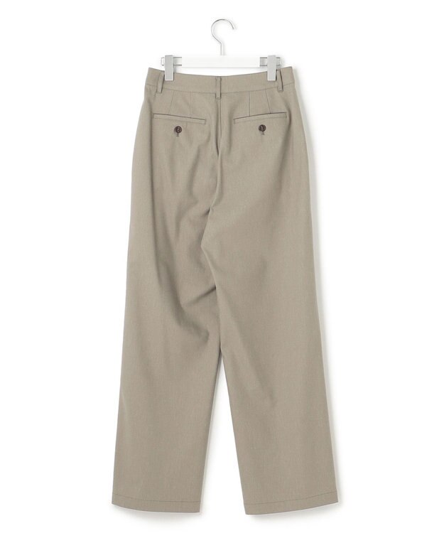 23区 【洗える】スラブツイルストレッチ ベイカー パンツ カーキ系