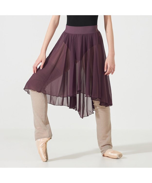 Chacott ◎【Nela ライン】レッグウォーマー グレージュ