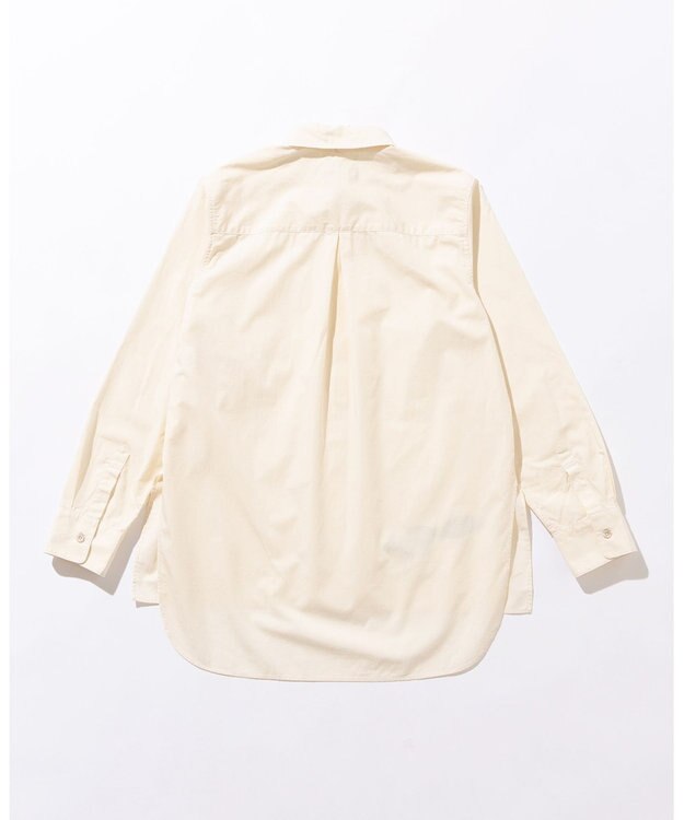 JOSEPH ABBOUD MOUNTAIN 【テーム ヤルヴィモチーフ・サスティナブル・オーガニック】オーガニックブロードシャツ アイボリー系