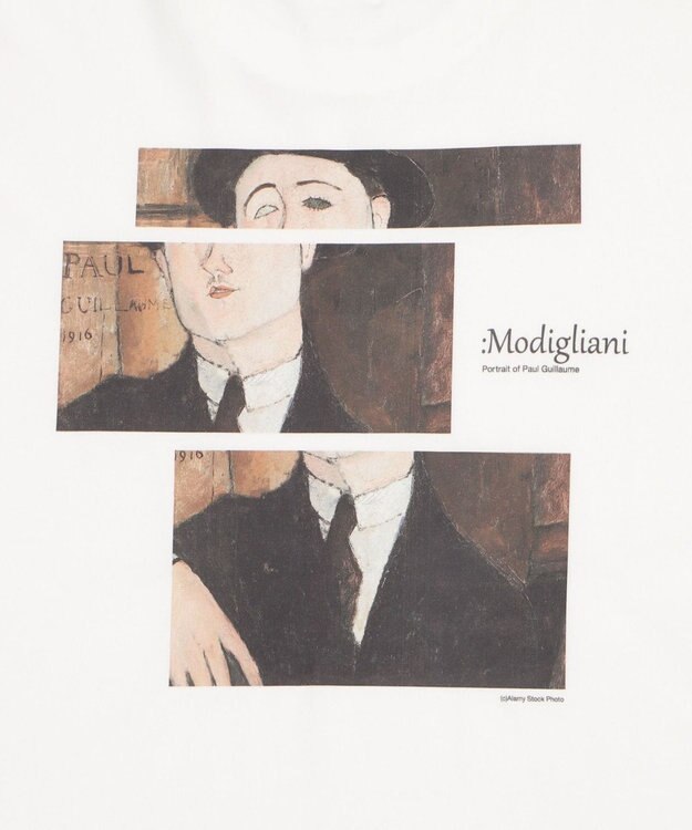 WEGO ARTCOLLECTIONプリントT（SS） ホワイト