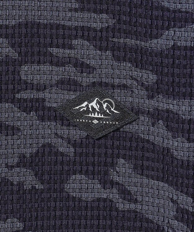 JOSEPH ABBOUD MOUNTAIN 【軽量/ストレッチ】メッシュサッカーカモ アウトドア Ｔシャツ ネイビー系6