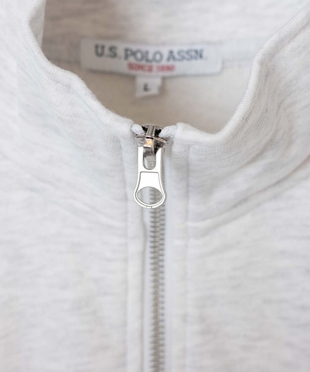 WEGO 【ユニセックス着用ITEM】別注　U.S POLO ASSN.　ハーフZIPPO グレーその他