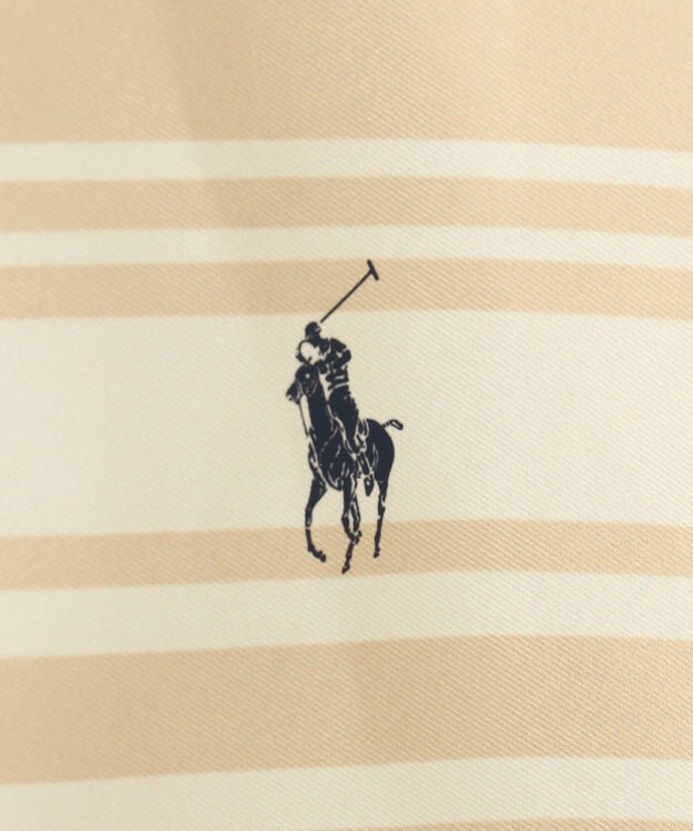 MOONBAT POLO RALPH LAUREN レインポンチョ 透湿撥水 マリンボーダー ベージュ