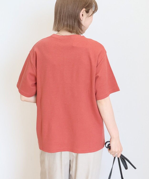 AMERICAN HOLIC ワッフル半袖プルオーバー Orange