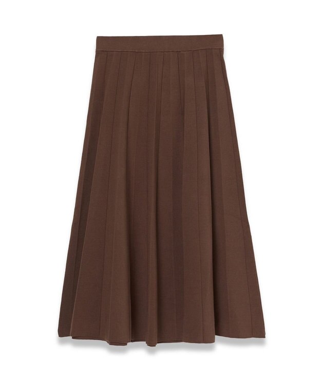 JOSEPH 【洗える】シルクストレッチ プリッセ　スカート Arabica