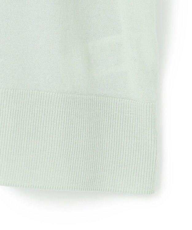 ICB 【洗える】コンパクトウール カーディガン ヘイズグリーン系