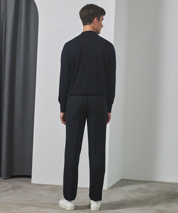 GOTAIRIKU セットアップカラー有【洗える/ストレッチ/シワになりにくい】ZERO TRIA ウォッシャブルパンツ(25年モデル) ネイビー(セットアップジャケット有)