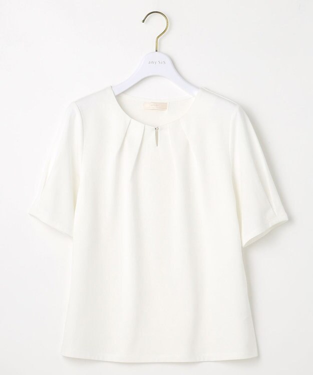 ANY SIS 【吸水速乾・UVケア・接触冷感】コンフォートジャージー カットソー オフ