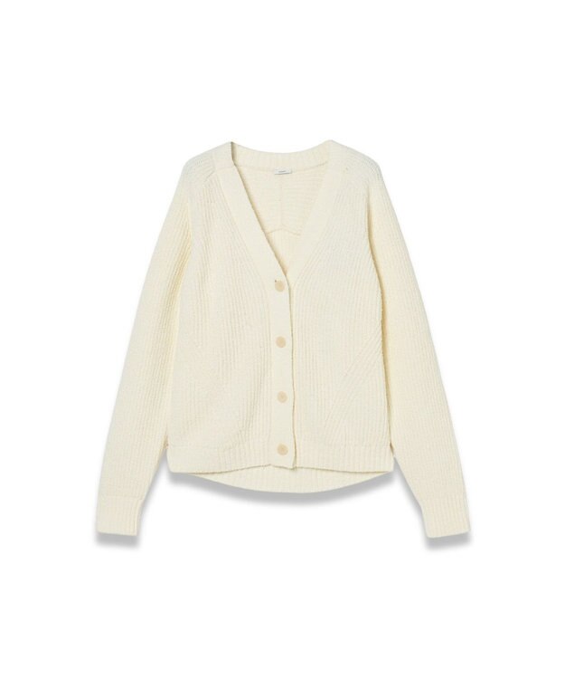 JOSEPH コットンテリー　カーディガン Wax