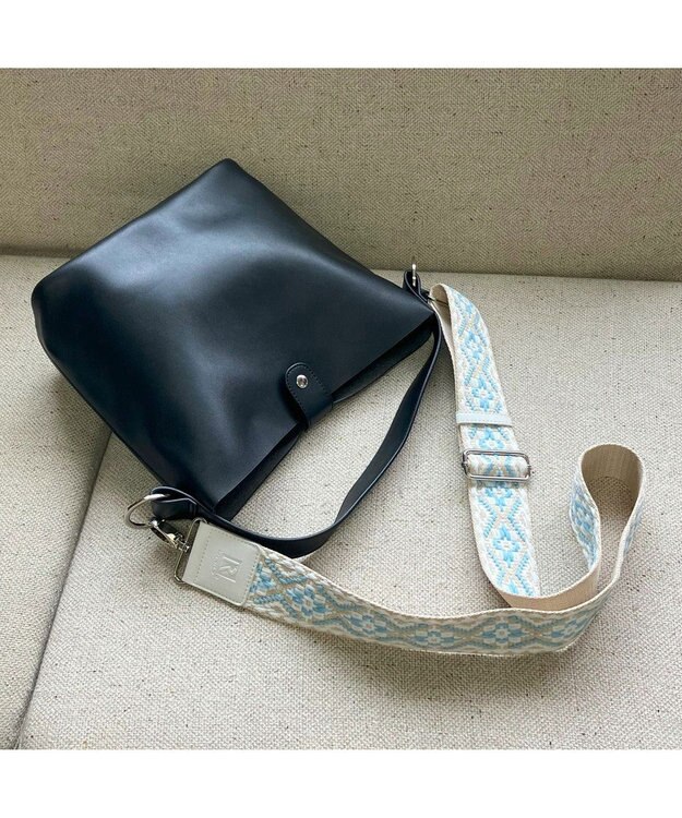 ROOTOTE 0190【直営店限定】ルートート OP.ストラップ.パターン-50-B 01：サックス-ホワイト