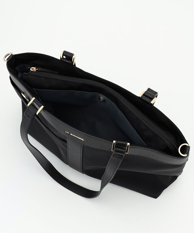 LA BAGAGERIE コンビ2WAYトートバッグ Mサイズ ブラック