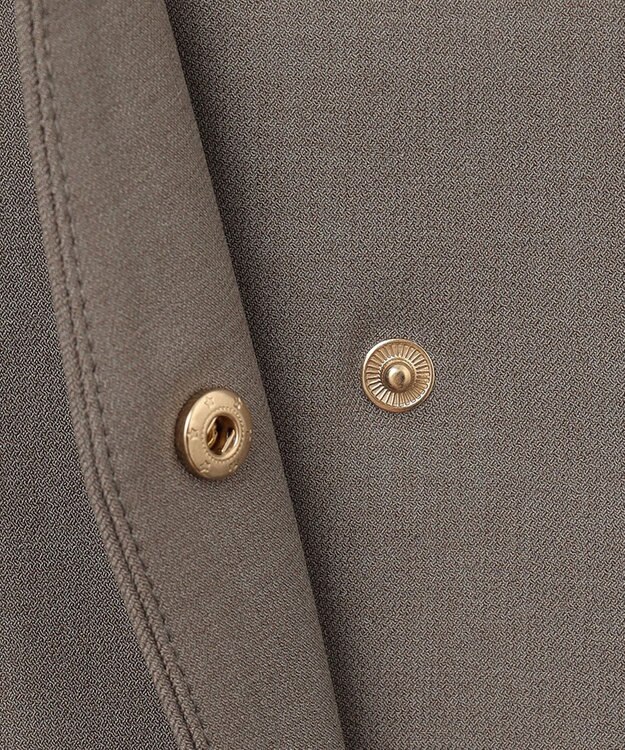 ANY 【セットアップ可能/ストレッチ】イージーケアジレ モカ