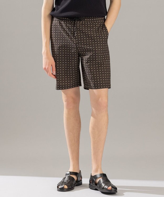 JOSEPH HOMME クールドッツストレッチ / BERMUDA ブラック系3