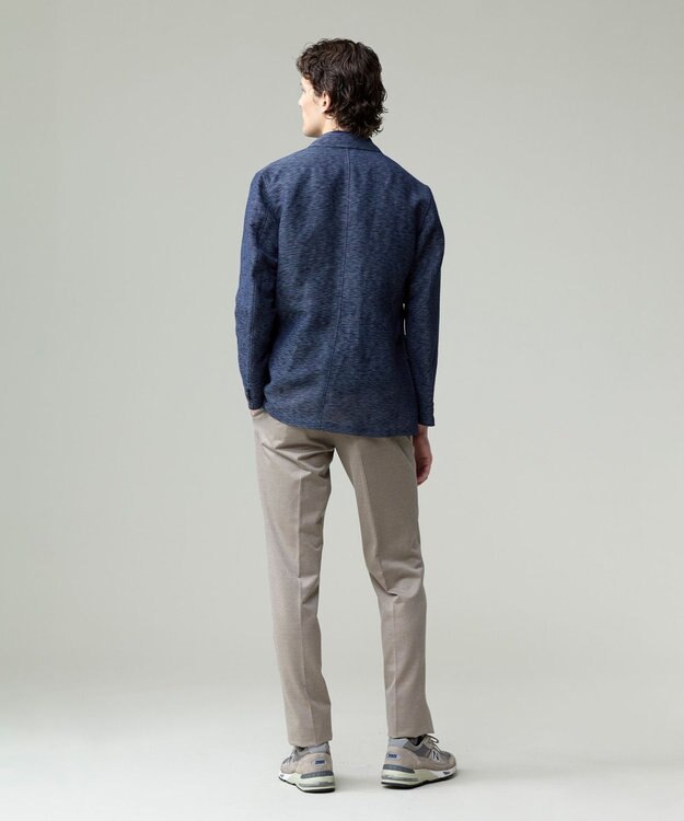 J.PRESS MEN 【NEW STAGE】KASURI DYEING シャツジャケット ネイビー系