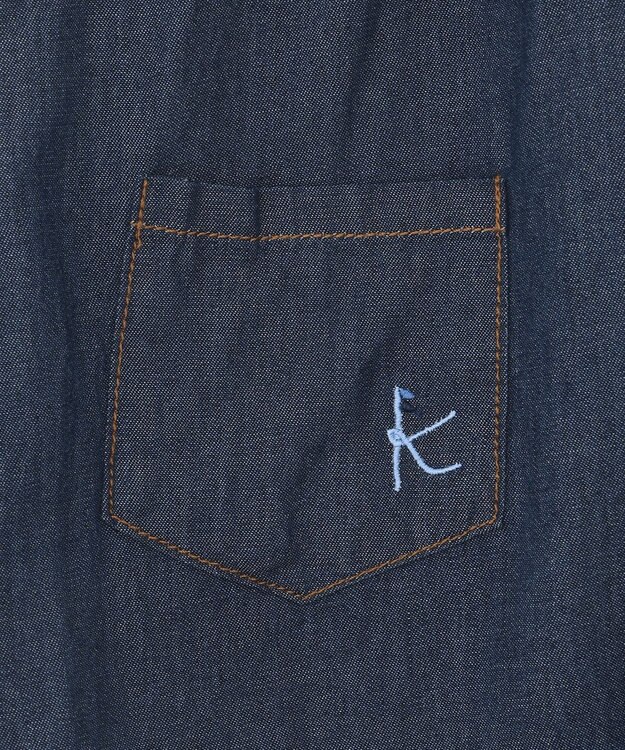 組曲 KIDS 【80-100cm】デニム ジャンパースカート ブルー系