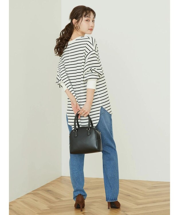 AMERICAN HOLIC スキッパーワッフルプルオーバー Border