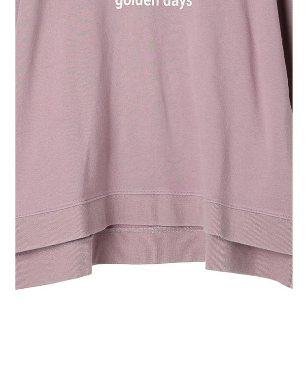 CRAFT STANDARD BOUTIQUE ミニ裏毛パウダー加工ＰＴ　Ｐ／Ｏ　Ｌ／Ｓ Lavender