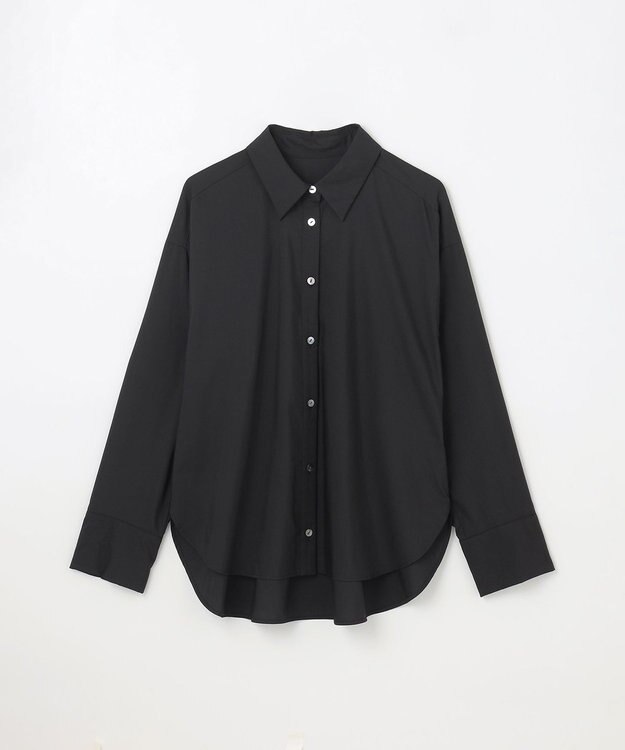 GRACE CONTINENTAL レイヤード刺繍シャツブラウス ブラック