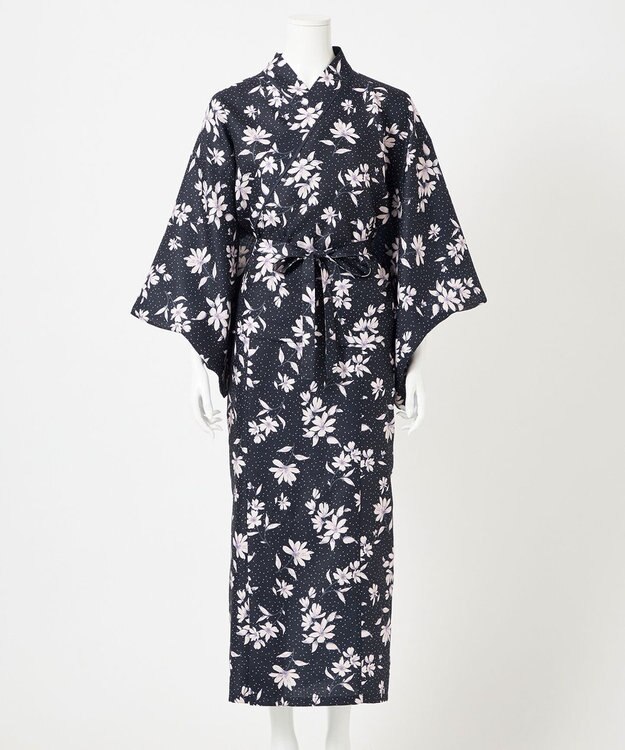 ANY SIS 【2WAY】浴衣 5点セット ネイビー系