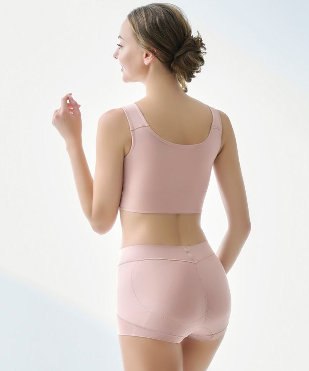 BRADELIS New York 【BRADELIS NewYork peace】ハートのお尻に格上げショーツ23 ヌーディピンク