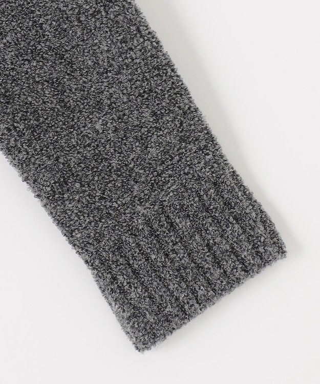 JOSEPH ABBOUD 【インポート素材/ソフトな肌触り/軽量】MOUSSE タートルネックニット グレー系