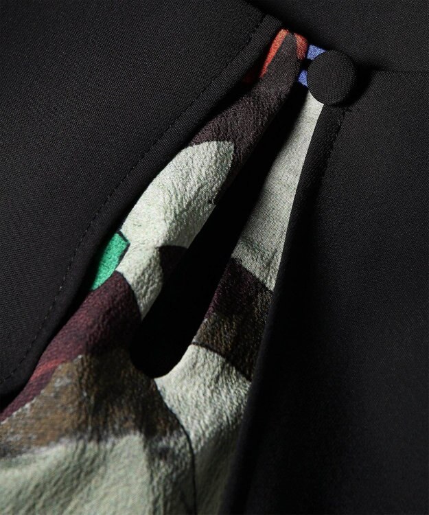 Paul Smith River Collage パネル ワンピース ブラック