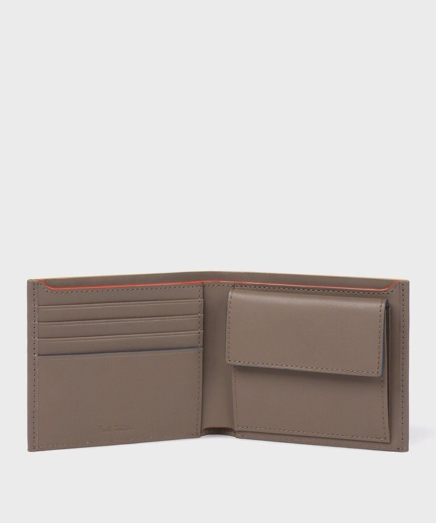 ストライプカラードエッジ 2つ折り財布 / Paul Smith | ファッション