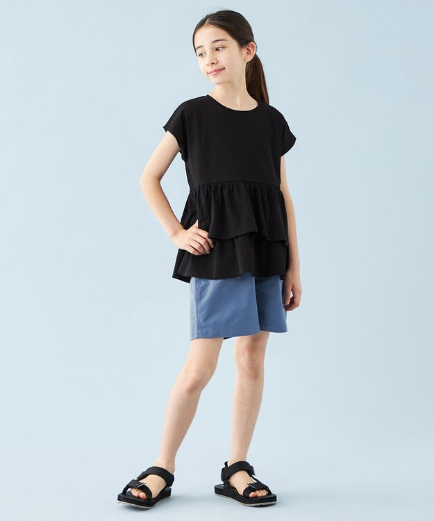 UNFILO 【110-150cm】FINE MOVE ショートパンツ(UNISEX) ブルー