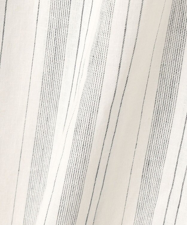 23区 L 【SLOW/一部店舗限定】ストライプエンブロイダリー ワンピース ホワイト系1