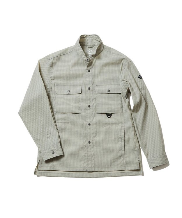 JOSEPH ABBOUD MOUNTAIN 【UNISEX】パワーリップワッシャー シャツ アイボリー系