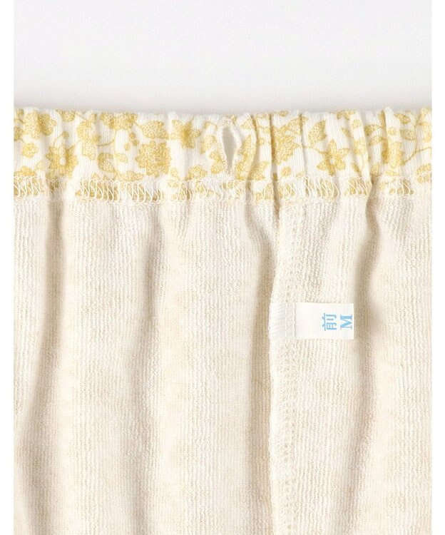 Wing 【パジャマ】 長袖・長ズボン 綿100％（表側・肌側） パイル素材（肌側） EP8093 ウイング／ワコール イエロー