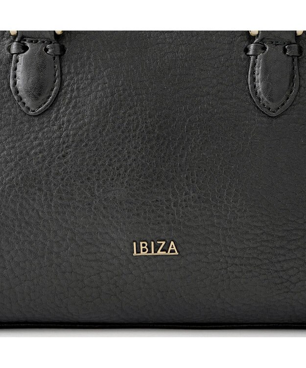 IBIZA エセンシア　牛革　2WAYバッグ（S） 黒