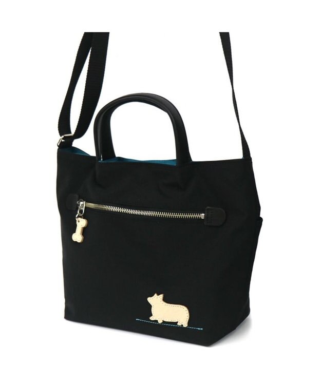 Regalo Felice 【軽量 / 弱撥水 / お散歩バッグにもオススメ】トート / REGALO BKY(ブラック×横向き)