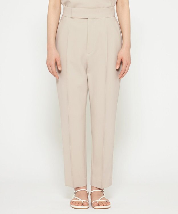 uncrave プルーフダブルクロス テーパード パンツ グレージュ