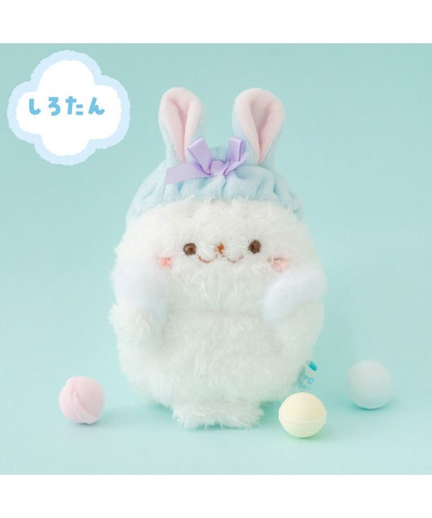 Mother garden しろたん 洗顔 ぽてぽて マスコット 《しろたん》もこもこアワー 単品 しろたん