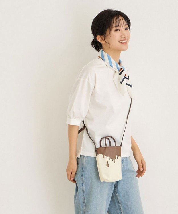 ROOTOTE 0651【直営店限定:ミニショルダー】ベビールー.チョコレート-A