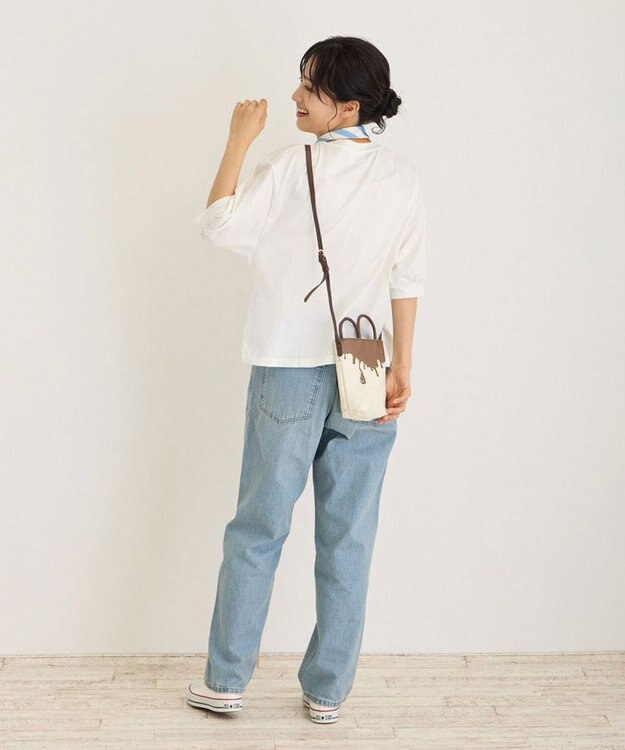 ROOTOTE 0651【直営店限定:ミニショルダー】ベビールー.チョコレート-A 01：ビター