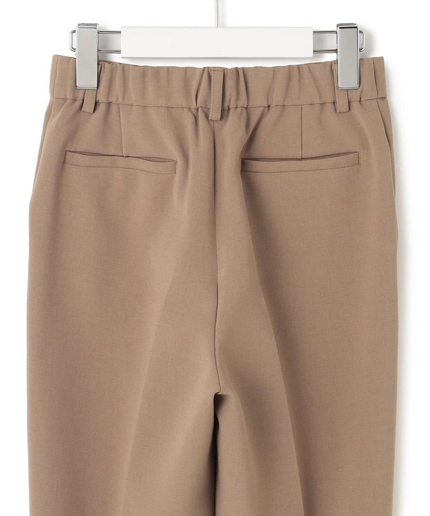 23区 S 【Sサイズ限定】ストレッチダブルクロス テーパード パンツ キャメル系