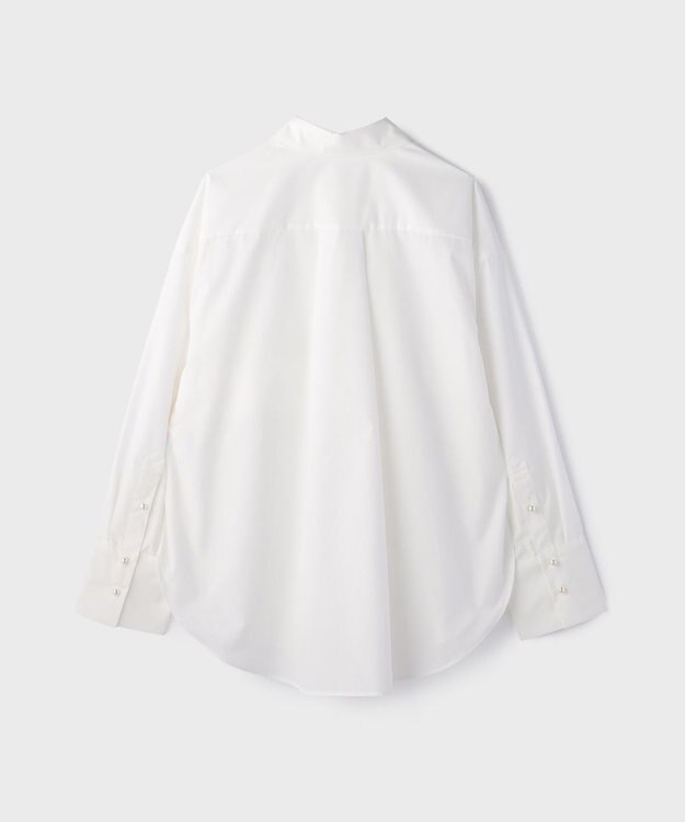 GRACE CONTINENTAL オーバーシャツ ホワイト
