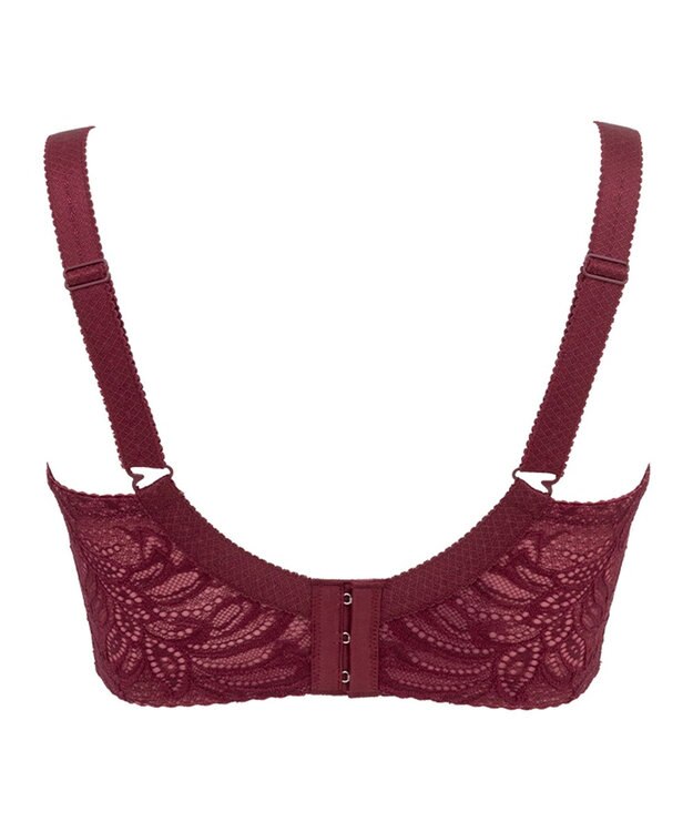 BRADELIS New York 【BRADELIS New York】サポートバックラインブラ23A1 グラマーバストをスッキリさせる補正ブラ ボルドー