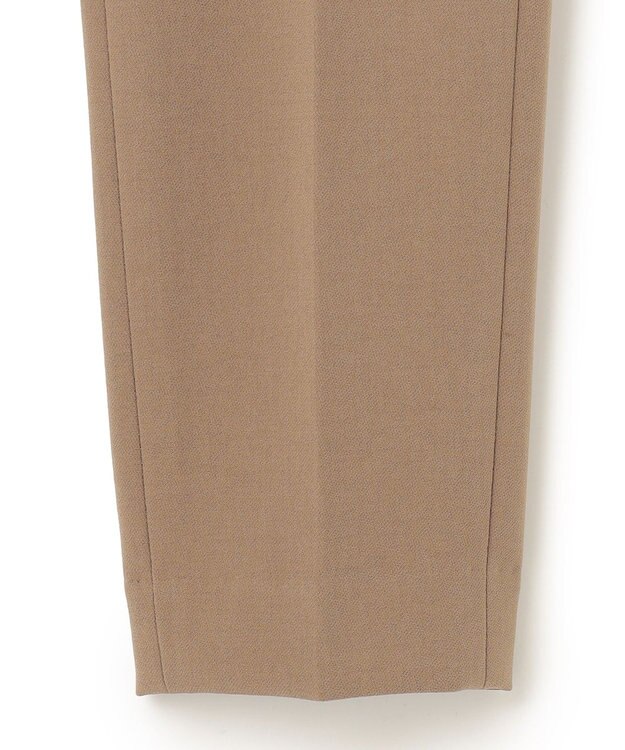 23区 S 【Sサイズ限定】ストレッチダブルクロス テーパード パンツ キャメル系